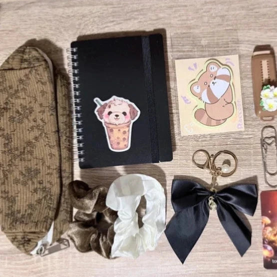 Coffret Bundle Café – Papeterie, lecture & moments cosy
